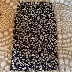 Express - Women’s Pencil Skirt Size 0 Purple/Black